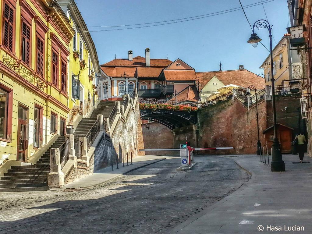 Zum Weissen Lamm Residence Σίμπιου Εξωτερικό φωτογραφία